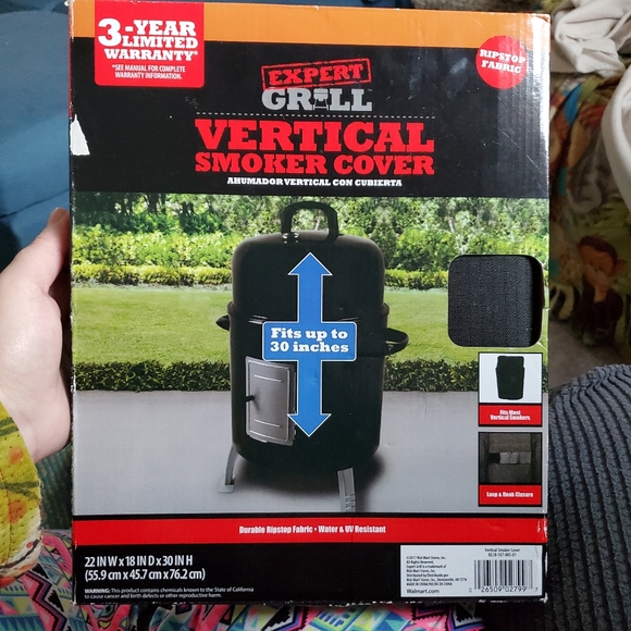 Vertical Smoker Cover - Picture 2 of 6
